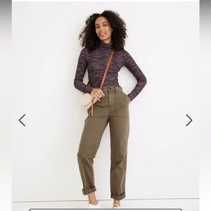 Madewell The Perfect Vintage Straight Workwear Pant